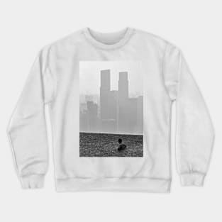 Singapore SkyPark - Swimming in the Rain Crewneck Sweatshirt